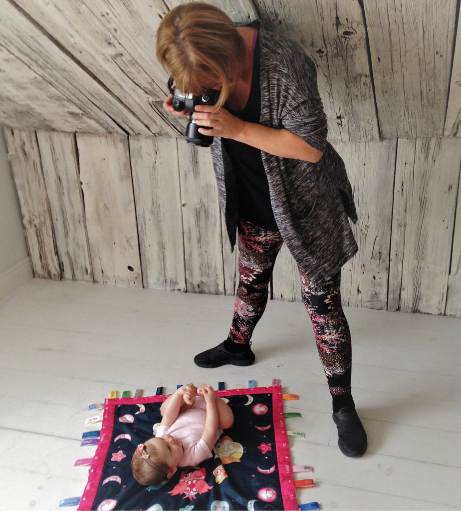 Baby Charm Blanket Photoshoot