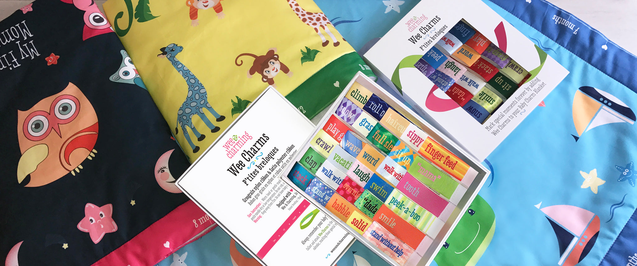 Baby Charm Blanket Wee Charm Milestones