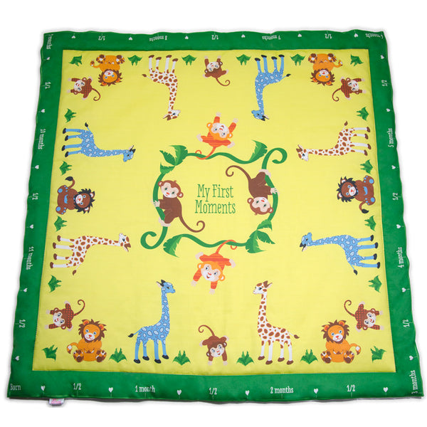 Sunny Jungle Baby Charm Blanket