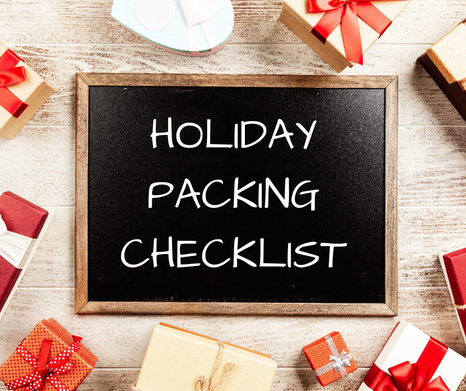 Your Holiday Packing Checklist