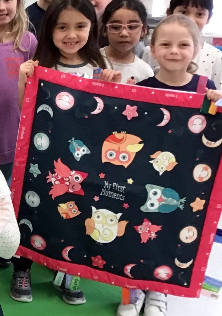 Baby Charm Blanket Creating Memories in the Classroom