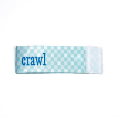 crawl Wee Charm ribbon blue