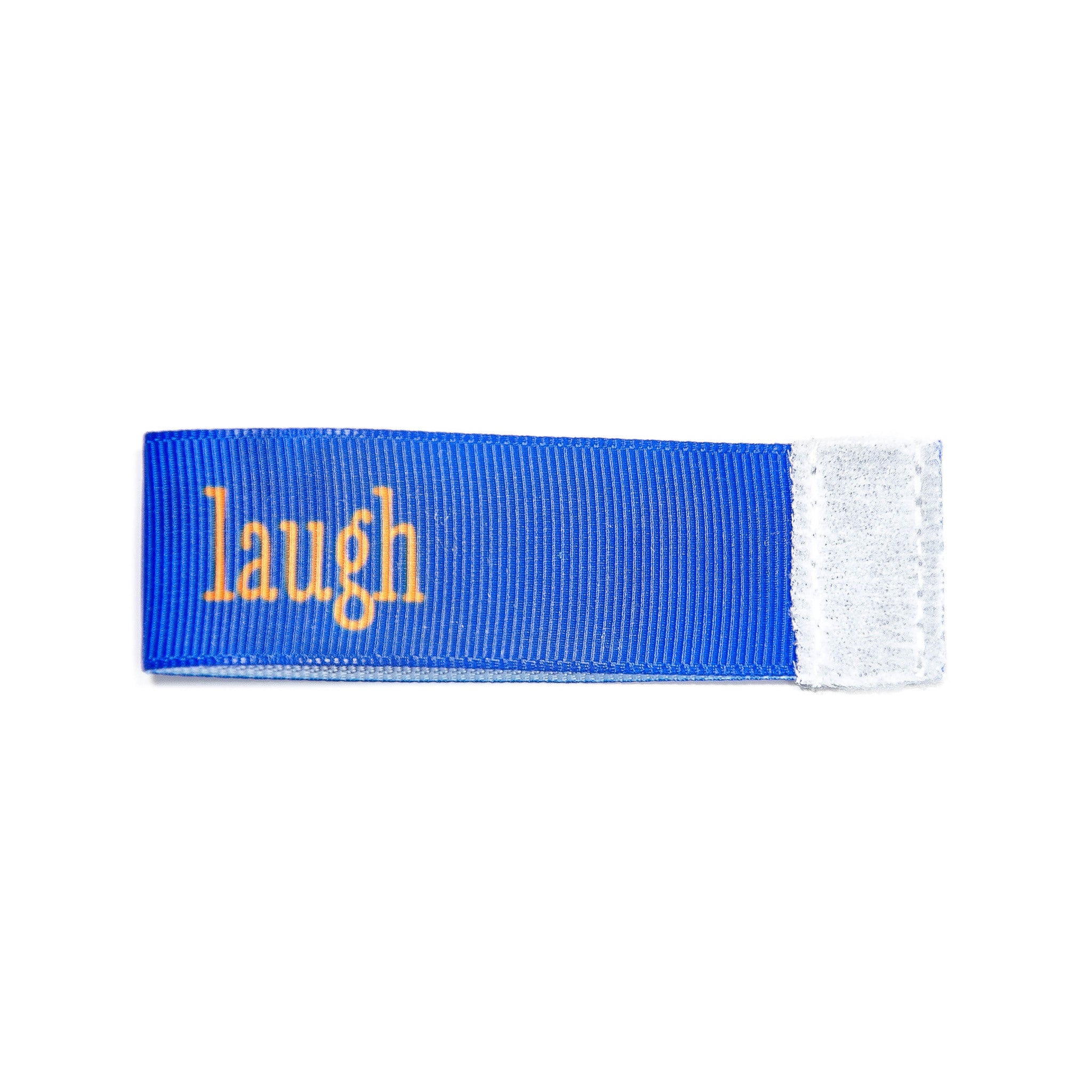 laugh Wee Charm ribbon blue