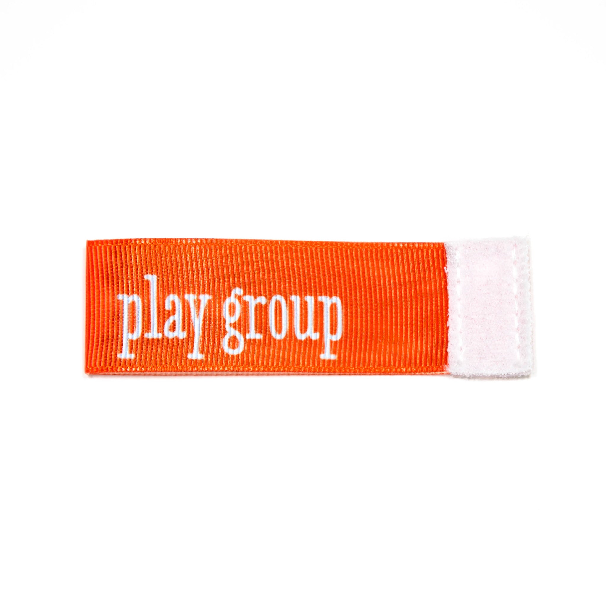 play group Wee Charm ribbon orange