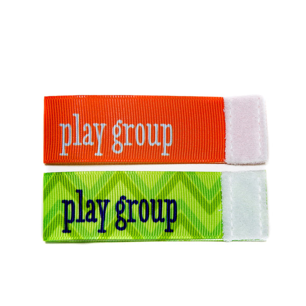 Wee Charm play group milestone ribbon for Baby Charm Blanket