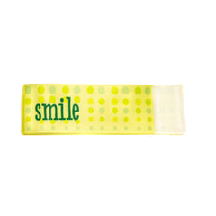 smile Wee Charm ribbon yellow