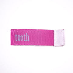 tooth Wee Charm ribbon pink