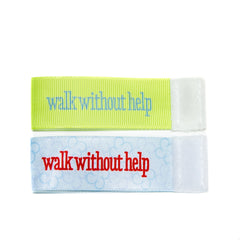 Wee Charm walk without help milestone ribbon for Baby Charm Blanket